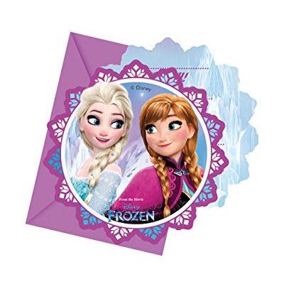 Приглашение Frozen Сев сияние 6шт/P